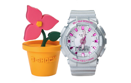 Женские часы Casio, Серебро gma-s130np-8aprf | silver