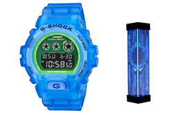 Мужские часы Casio, Синий dw-6900ls-2pred | blue