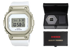 Casio Женские часы Full Metal Series White gm-s5600g-7pr