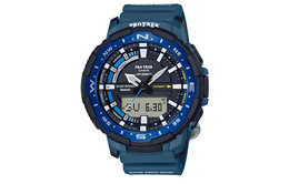 Мужские часы Casio PRO TREK, Синий prt-b70-2pr | blue