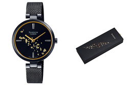 Женские часы Casio SHEEN, Черный she-c100bm-1aupfjd | black