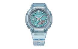 Женские часы Casio, Летний синий gma-s2100sk-2apr | summer blue