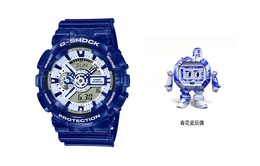 Мужские часы Casio G-SHOCK, Подарочная коробочка для куклы ga-110bwp-2apfq | doll gift box