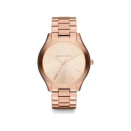 Тонкие часы для подиума Michael Kors, розовый mk192w00020600000os | oro rosa