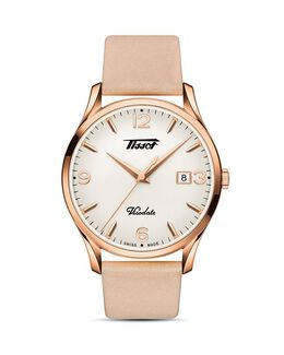 Часы Визодат, 40 мм Tissot, цвет Tan/Beige 3157489 | white/beige