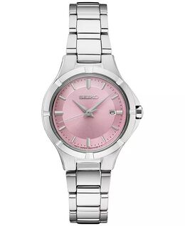 Женские часы Essential с браслетом из нержавеющей стали, 27 мм Seiko, розовый 12365171 | pink