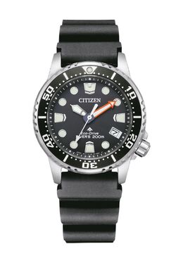 Мужские часы для дайвинга Citizen, цвет Silber Schwarz 4974374332202 | silber schwarz