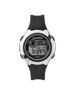 Часы Marathon TW5M32600 Timex, черный/серебряный marathon tw5m32600 | schwarz, silber