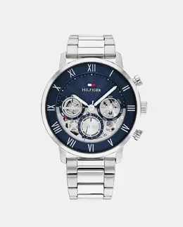 Многофункциональные стальные мужские часы Legend 1710569 Tommy Hilfiger, серебряный 1010664407417 | plata