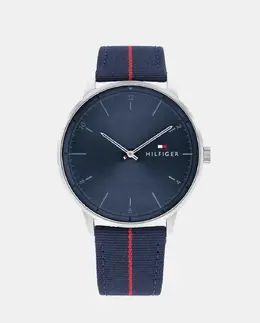 Tommy Hilfiger 1791844 синие мужские часы из нейлона 7613272425896 | azul
