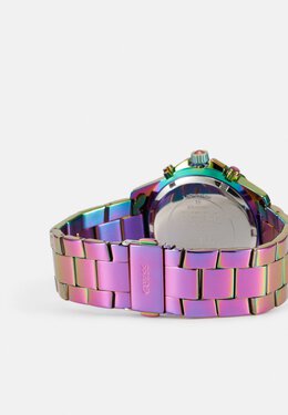 Часы с хронографом MAJESTY Guess, фиолетовый gu151m0vd-i11 | iridescent