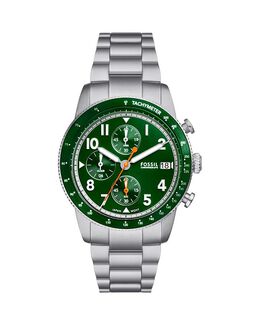 Часы Fossil Sport Tourer, 42 мм, зеленый 5014695 | green/silver