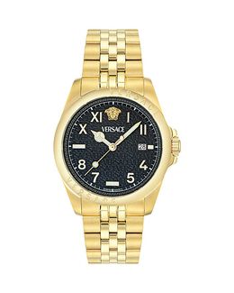 Часы Versace Anteo, 41 мм, черный 5246949 | black/gold