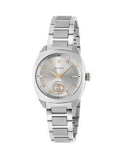 Часы Gucci Interlocking G, 29 мм, серебряный 5164280 | silver