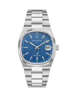 Часы Bulova Classic Super Seville, 37,5 x 37,5 мм, синий 5249397 | blue/silver