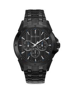 Классические часы Bulova, 43 мм, черный 4489927 | black
