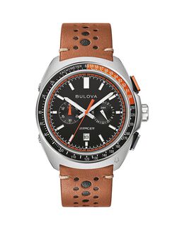 Часы Bulova Performance Racer, 42 мм, мультиколор 5249415 | black/brown