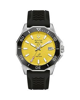 Часы Bulova Marine Star, 43 мм, желтый 5025390 | yellow/black