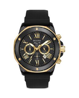 Часы Bulova Marine Star, 44 мм, черный 4489923 | black