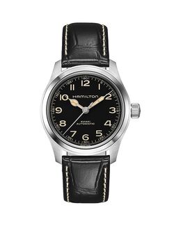Часы Hamilton Khaki Field Murph, 38 мм, черный 5326379 | black