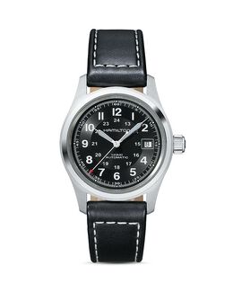Наручные часы Hamilton Khaki Field, 38 мм, черный 1660730 | black