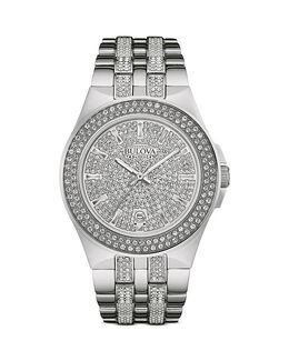 Часы Bulova Classic Phantom, 42 мм, серебряный 5210681 | silver