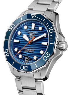 Часы Aquaracer TH-31, 42 мм Tag Heuer, синий 5191152 | blue/silver
