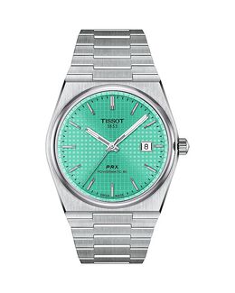 Часы Tissot PRX Powermatic 80, 40 мм, зеленый 5149828 | green/silver