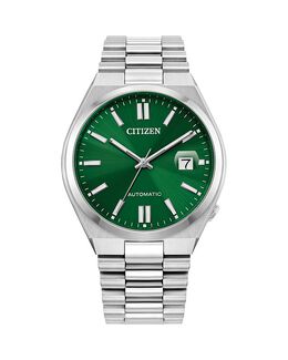 Роскошные часы Citizen Sport, 40 мм, зеленый 4924020 | green/silver
