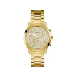 Солнечные часы Guess, золотой gu202w00011100000os | oro