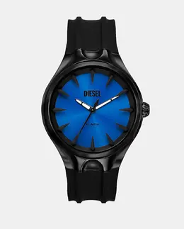 DZ2203 Черные силиконовые мужские часы Diesel, черный 1010665605050 | negro