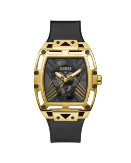 Мужские часы Legend GW0500G1 с силиконовым ремешком и черным ремешком Guess, черный 29045 | negro