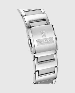 Мужские часы F20677/3 On The Square из серебристой стали Festina, серебряный 34627 | plata