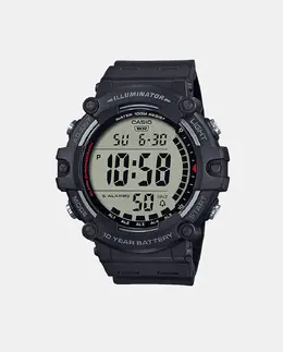 Casio Collection AE-1500WH-1AVEF Цифровые мужские часы из серой смолы, серый 1010642722093 | gris