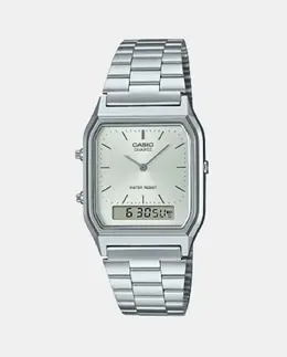 Стальные мужские часы Casio Vintage AQ230A7AMQYES, серебряный 1010642725062 | plata
