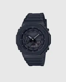 Casio G-Shock 2100 Series GA-2100-1A1ER Мужские часы из черной смолы 4549526241659 | negro