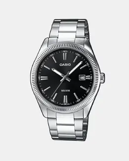 Часы мужские стальные МТП-1302ПД-1А1ВЭФ Casio, серебрянный 4971850070344 | plata