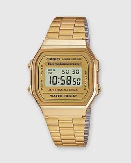 Casio Collection A168WG-9EF Винтажные мужские часы, золотой 1010642708753 | oro
