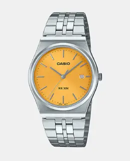 MTP-B145D-9AVEF стальные мужские часы Casio, серебрянный 4549526371424 | plata
