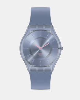 Core Collection SS08N100-S14 Синие силиконовые мужские часы Swatch, синий 7610522872592 | azul