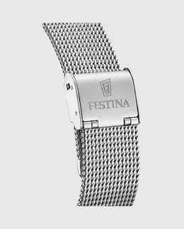 F20475/2 Женские часы Boyfriend из серебряной стали Festina, серебряный 23925 | plata