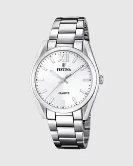 F20622/1 Женские часы Boyfriend из серебряной стали Festina, серебряный 25884 | plata