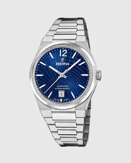 F20052/7 Женские часы из серебряной стали Swiss Made Rivé Festina, серебряный 36092 | plata