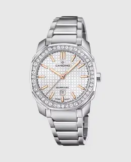 C4756/1 Lady Elegance женские часы из серебряной стали Candino, серебряный 32981 | plata
