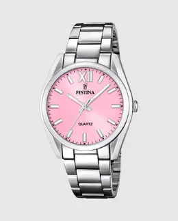 F20622/M Женские часы Boyfriend из серебряной стали Festina, серебряный 36476 | plata