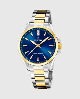 Женские часы F20655/4 Solar Energy из разноцветной стали Festina, мультиколор 29563 | multicolor