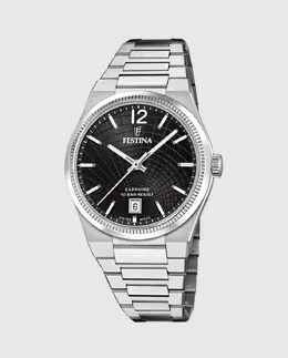 F20052/8 Женские часы Rivé из серебряной стали швейцарского производства Festina, серебряный 36092 | plata