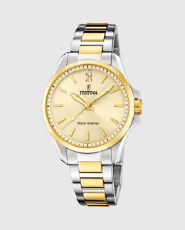 Женские часы F20655/3 Solar Energy из разноцветной стали Festina, мультиколор 29563 | multicolor