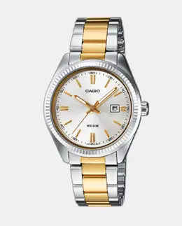 LTP-1302PSG-7AVEF Женские часы из стали IP Casio, мультиколор 1010642805732 | multicolor