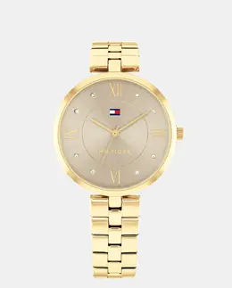 Женские часы Ella 1782685 из золотой стали Tommy Hilfiger, золотой 1010664508347 | oro